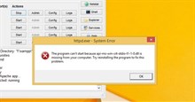 Cách sửa lỗi "The program can’t start because api-ms-win-crt-runtime-l1-1-0.dll is missing from your computer"