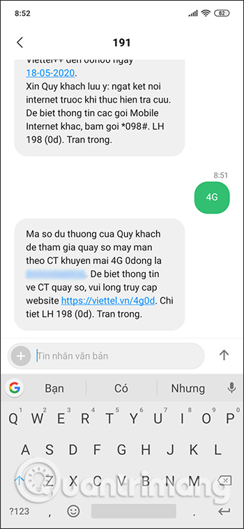 Số quay thưởng