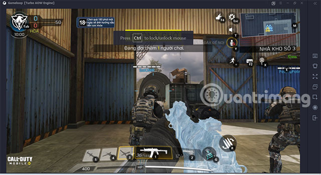 call of duty mobile may tinh