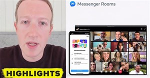 Facebook bổ sung thêm tính năng phát trực tuyến ngay trong Messenger Rooms