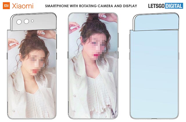 Hình ảnh từ bằng sáng chế mới của Xiaomi