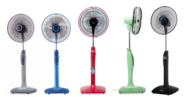 Các loại quạt điện hiện nay
