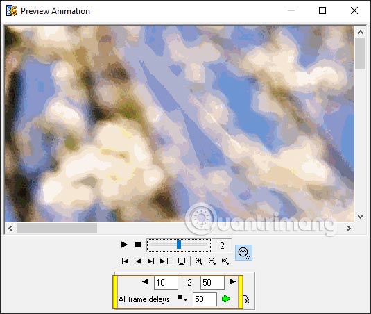 Chỉnh tốc độ khung hình 