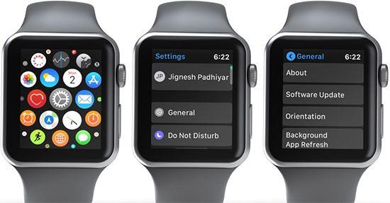 Cập nhật watchOS