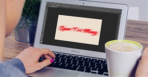 Cách tạo chữ mờ trong Photoshop