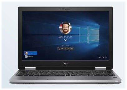Màn hình 4K HDR 15,6 inch là một ưu điểm của Precision 7540