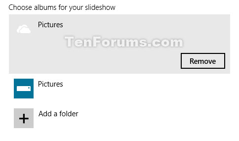 Nhấp vào Add a folder