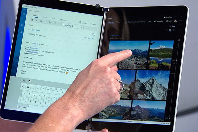 Windows 10 chưa xuất hiện trên thiết bị màn hình kép như dự kiến