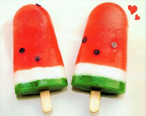 Kem dưa hấu Hàn Quốc