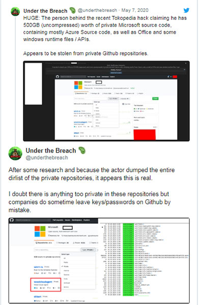 Under the Breach xác nhận