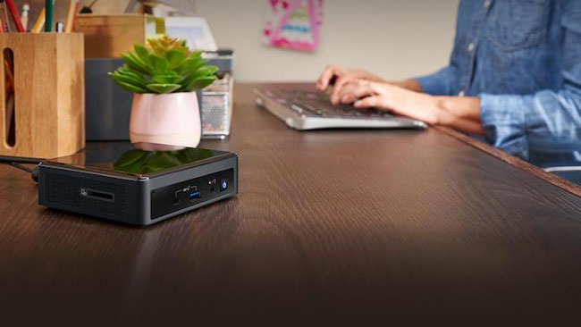Các thiết bị Intel NUC cho phép bạn tùy chỉnh thiết lập của mình