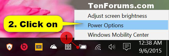 Cách chọn Power Plan trong Windows 10