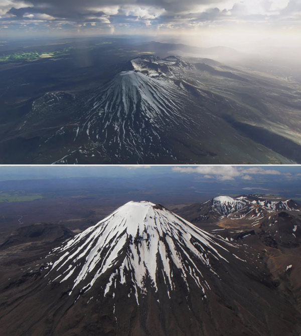 Núi Ngauruhoe, New Zealand.