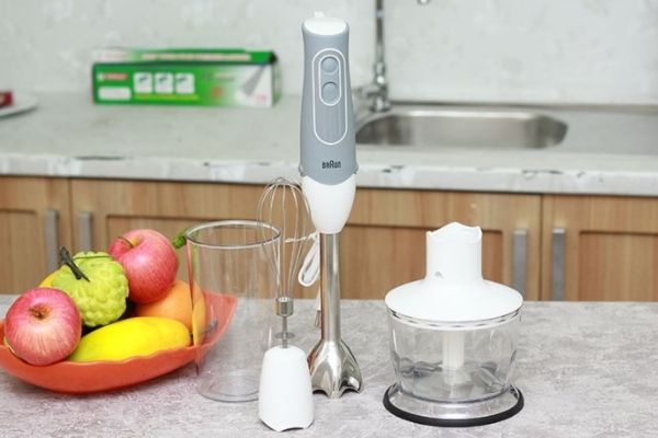 Máy xay cầm tay Braun là sản phẩm được sản xuất theo dây chuyền hiện đại của Châu Âu