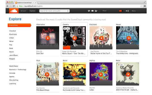 You can do more with SoundCloud on the web