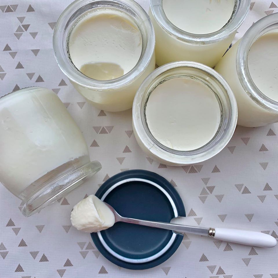 Cách làm sữa chua úp ngược bằng nồi chiên không dầu đơn giản