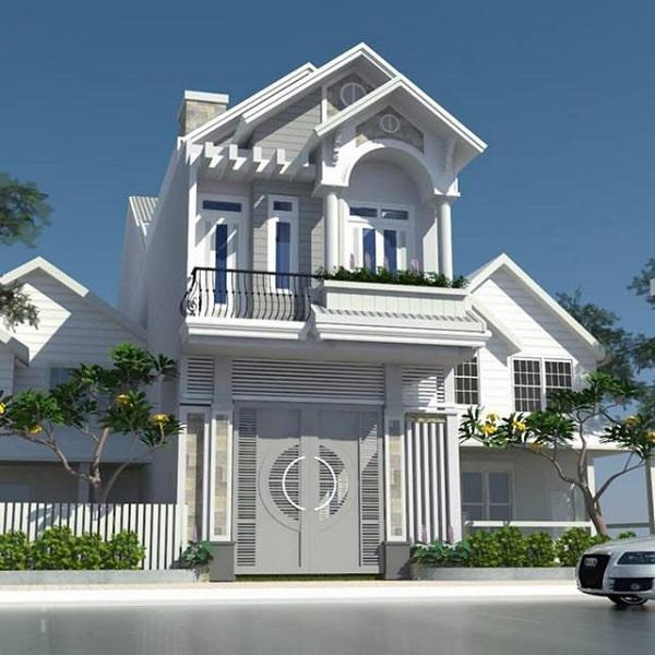 Nhà ống 2 tầng mái thái 2