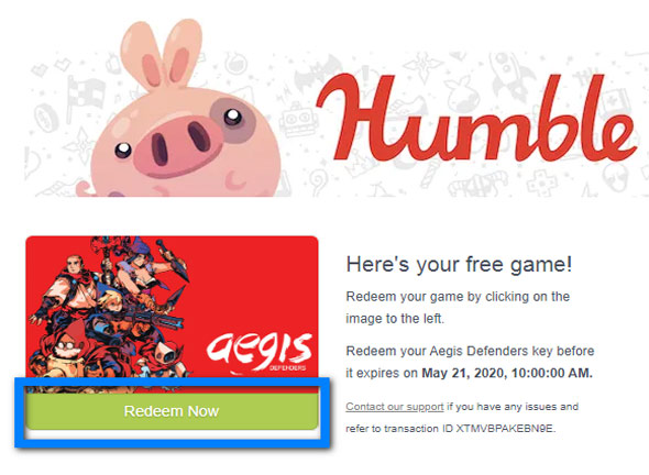 Redeem Now