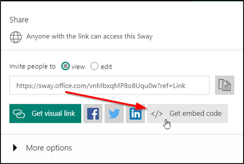 Cách nhúng nội dung trong Microsoft Sway - Ảnh minh hoạ 5