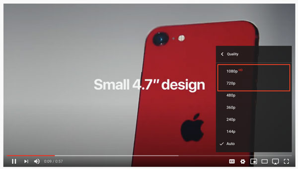 720p không còn là HD