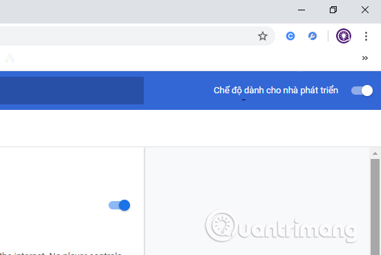 Cách ẩn biểu tượng tiện ích trên Google Chrome