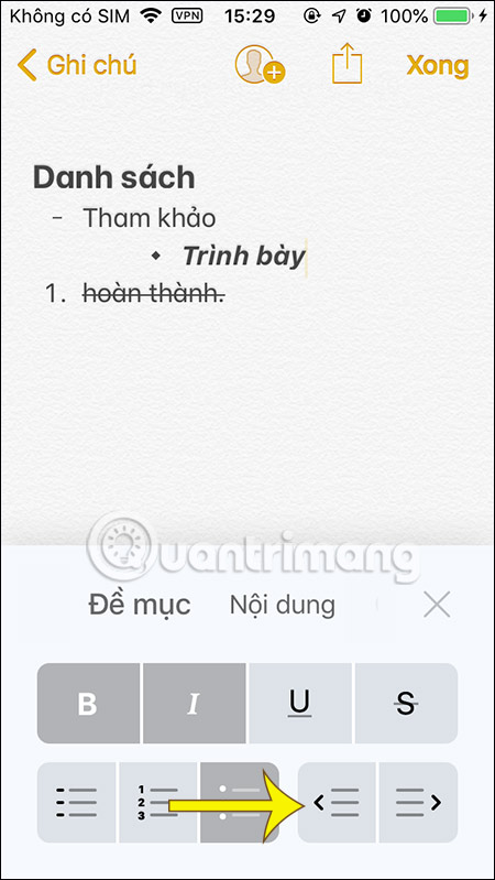 Thụt lề