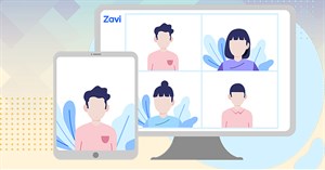 Cách dùng Zavi Metting học online