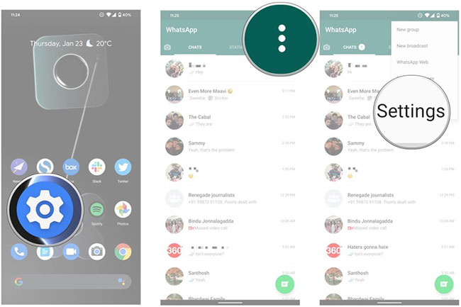 Cách bật Dark Mode cho WhatsApp trên Android, Web - QuanTriMang.com