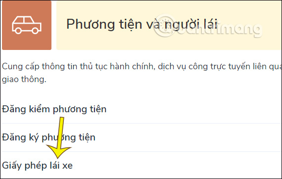 Giấy phép lái xe