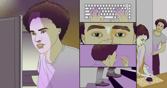 Marcus Hutchins có niềm đam mê về an ninh mạng ngay từ nhỏ. Ảnh: Wired.