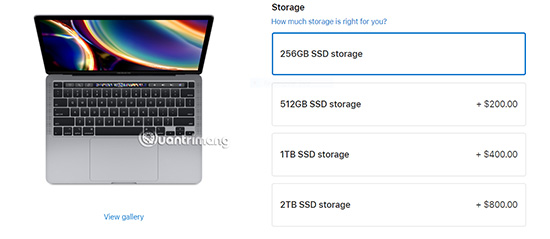 Giá Macbook Pro 13 inch