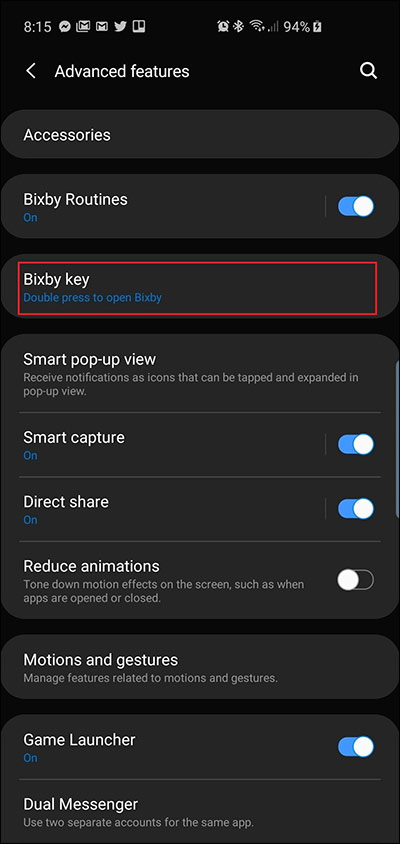Bixby Key