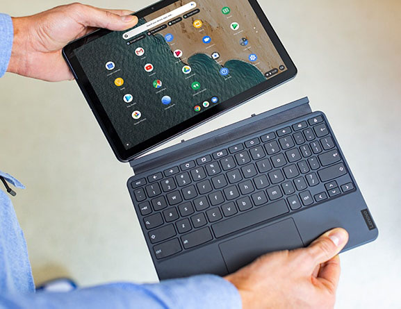 Bàn phím tháo rời được của Lenovo Duet Chromebook