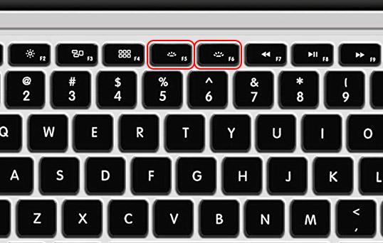 Chỉnh sáng bàn phím