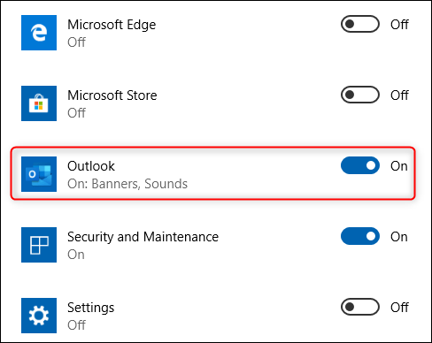 Cách tắt hoặc cài đặt thông báo trên Outlook