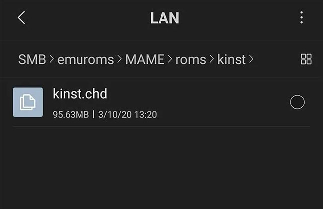 Hãy nhấn vào thiết bị để truy cập nội dung