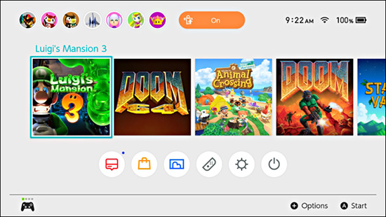 Danh sách game trong Nintendo Switch