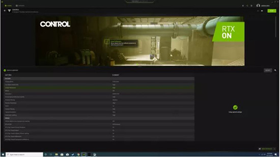 Tối ưu hóa game trên GeForce Experience