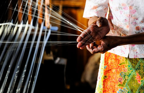 Lụa tơ sen Burmese