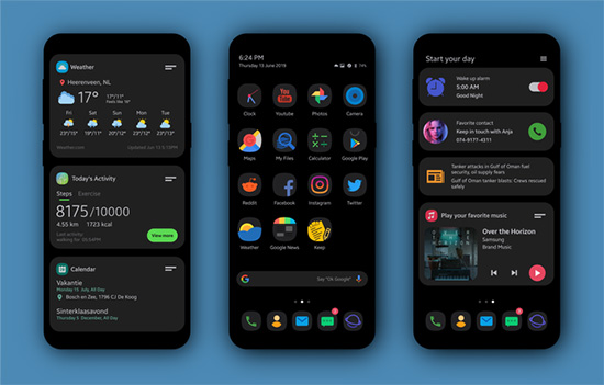 Thiết kế của One UI