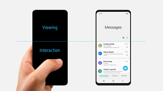 Chức năng sử dụng một tay của One UI