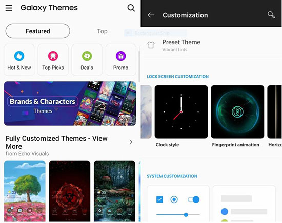 Galaxy Themes