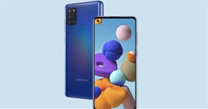 Galaxy A21s: 5 camera, pin 5.000mAh, giá dưới 5 triệu