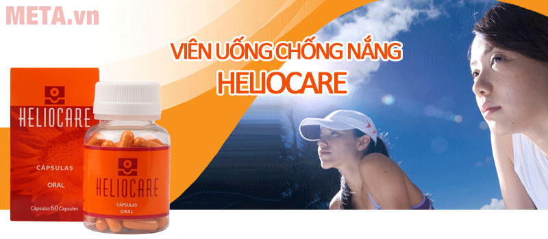 Viên uống chống nắng Heliocare Oral 60 viên