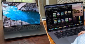 So sánh Dell XPS 15 và MacBook Pro 16 inch 2020