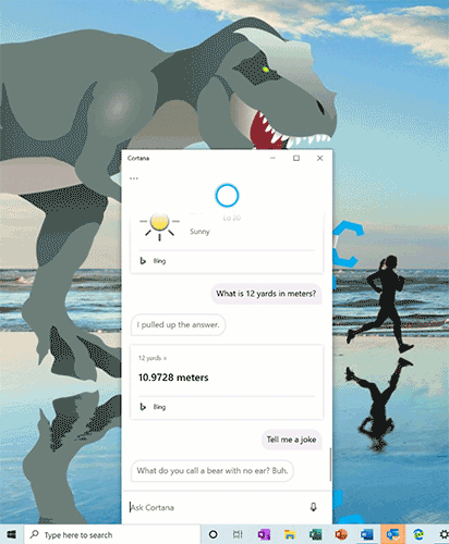 Cortana trên Windows (Beta)
