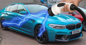 BMW sắp trình làng mẫu M5 chạy điện 100%, hơn 1000 mã lực, sẵn sàng thách thức Tesla Model S