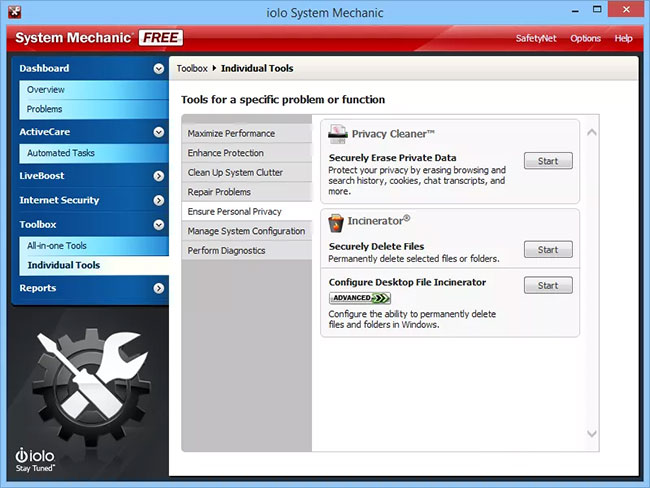 System Mechanic Free