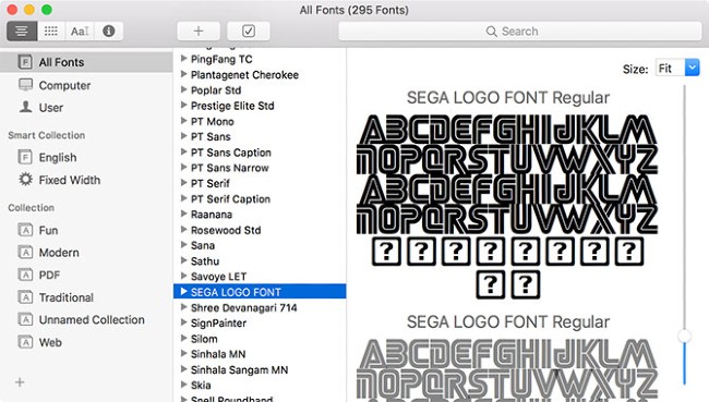 Font Book là nơi bạn quản lý các font chữ trên Mac