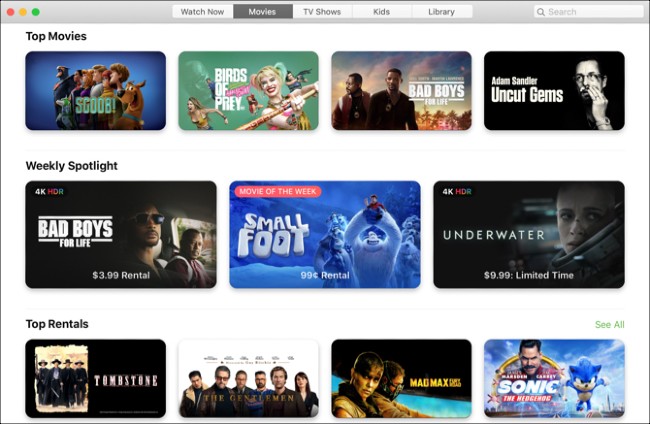 Apple TV cũng là một ứng dụng mới đang trên đà phát triển mạnh của Apple